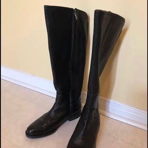 Franco Sarto Leather Riding Tall Boots